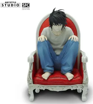 DEATH NOTE ESTATUA PVC 15CM L SENTADO                                      