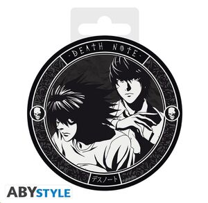 DEATH NOTE POSAVASOS DE CERAMICA L & LIGHT