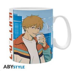 CHAINSAW MAN TAZA 460ML DENJI & POCHITA