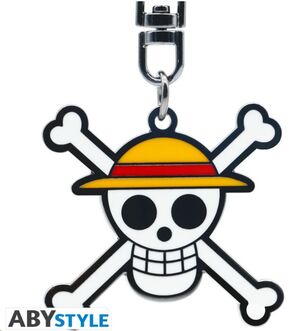 ONE PIECE LLAVERO CALAVERA LUFFY