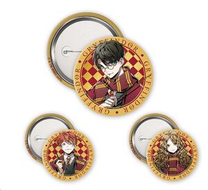 HARRY POTTER PACK DE CHAPAS HARRY, HERMIONE Y RON
