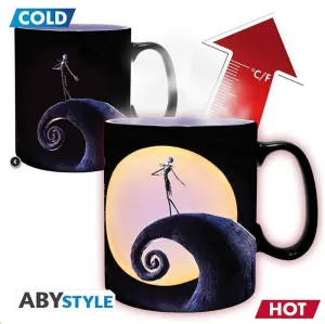 PESADILLA ANTES DE NAVIDAD TAZA TERMOCROMÁTICA 460 ML JACK Y MOON