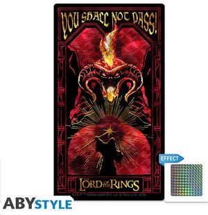 EL SEÑOR DE LOS ANILLOS PEGATINA DE VINILO INDIVIDUAL NO PASARÁS