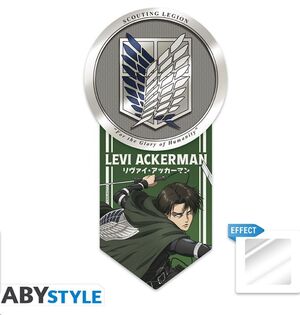 ATAQUE A LOS TITANES PEGATINA DE VINILO INDIVIDUAL LEVI