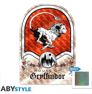 HARRY POTTER PEGATINA DE VINILO INDIVIDUAL CASA DE GRYFFINDOR
