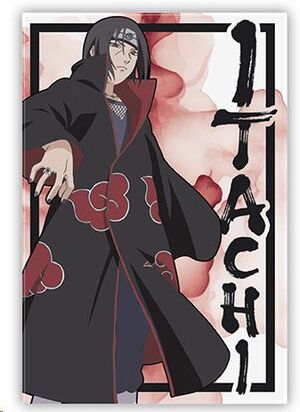 NARUTO SHIPPUDEN IMÁN ESTÁNDAR ITACHI UCHIHA