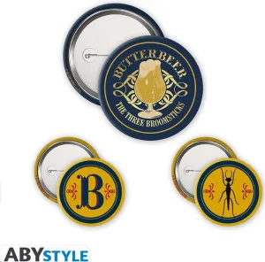 HARRY POTTER PACK 3 CHAPAS BUTTERBEER