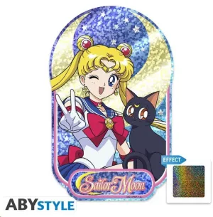 SAILOR MOON PEGATINA DE VINILO INDIVIDUAL SAILOR MOON Y LUNA