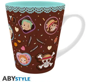 ONE PIECE TAZA 250ML CHIBI WHOLE CAKE ISLAND
