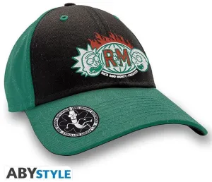 RICK Y MORTY GORRA NEGRA Y VERDE RICK & MORTY
