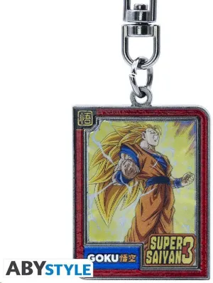 DRAGON BALL LLAVERO LENTICULAR GOKU SUPER SAIYAN 3