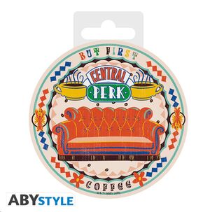 FRIENDS POSAVASOS DE CERÁMICA CON ESTILO CENTRAL PERK