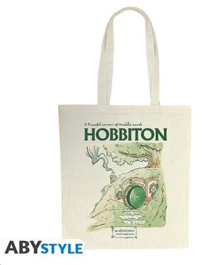EL SEÑOR DE LOS ANILLOS BOLSO DE TELA HOBBITON