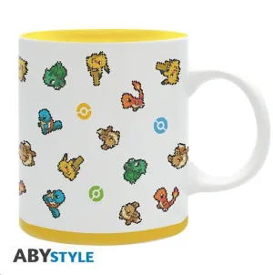 POKEMON TAZA 320 ML PIXEL ART