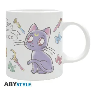 SAILOR MOON TAZA 320 ML LUNA & ARTEMIS
