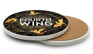 ALAS DE SANGRE POSAVASOS CERÁMICA FLIGHT OF DRAGONS FOURTH WING
