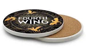 ALAS DE SANGRE POSAVASOS CERÁMICA FLIGHT OF DRAGONS FOURTH WING