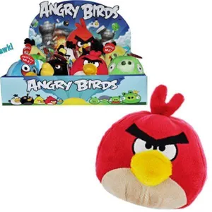 SALDO - ANGRY BIRDS PELUCHE CON SONIDO 10CM (SURTIDO )