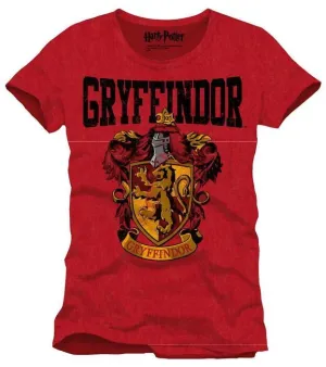 HARRY POTTER CAMISETA GRYFFINDOR CREST T-M                                 