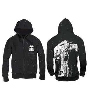 STAR WARS EPISODIO VIII SUDADERA CAPUCHA AT-M6 TROOPER SPACE T-L           