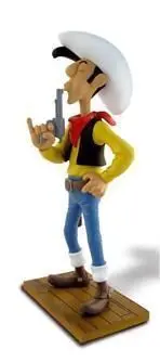 LUCKY LUKE REVOLVER ESTATUA RESINA 22 CM LUCKY LUKE REVOLVER ESTATUA RESINA 22 CM