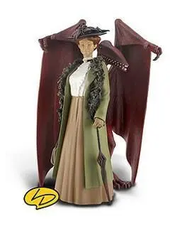 ADELE BLANC SEC ESTATUA RESINA 15 CM ADELE Y EL PTERODACTYLE               