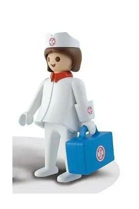 PLAYMOBIL ESTATUA RESINA 23 CM ENFERMERA                                   