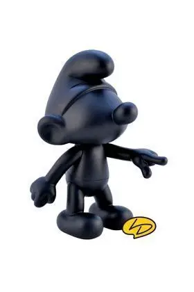 LOS PITUFOS PITUFO NEGRO 20 CM ARTOYS                                      