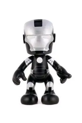 IRON MAN COLOR NEGRO Y PLATA 22 CM ARTOYS MARVEL                           