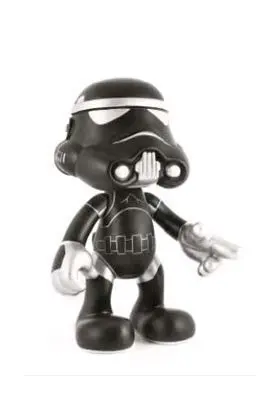 STAR WARS STORMTROOPER COLOR NEGRO 22 CM ARTOYS                            