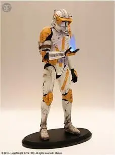 STAR WARS ESTATUA RESINA 40 CM COMMANDER CODY ORDER 66 EDICION LIMITADA    