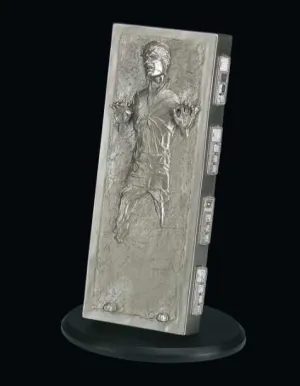 STAR WARS ESTATUA RESINA 18 CM HAN SOLO EN CARBONITA                       
