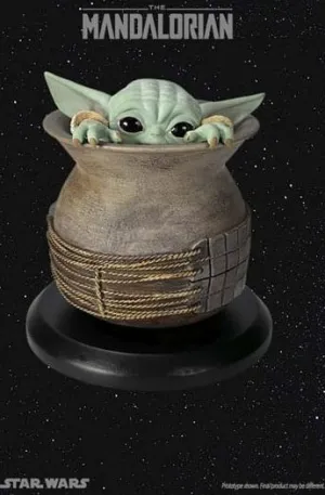 STAR WARS THE MANDALORIAN CLASSIC COLLECTION ESTATUA 1/5 GROGU IN THE JAR 9 CM