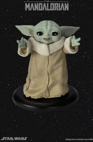 STAR WARS THE MANDALORIAN CLASSIC COLLECTION ESTATUA 1/5 GROGU HAPPY 10 CM