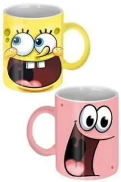 BOB ESPONJA TAZA BEST FRIENDS (2 MODELOS)                                  