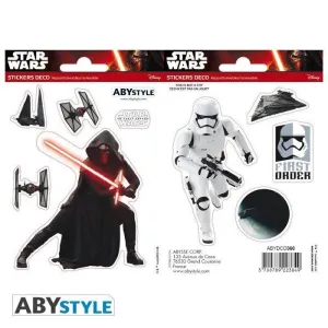 STAR WARS EPISODIO VII STICKERS 16 X 11 CM KYLO REN / TROOPER              