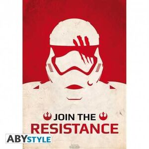 POSTER STAR WARS JOIN THE RESISTANCE 98 X 68 CM                            