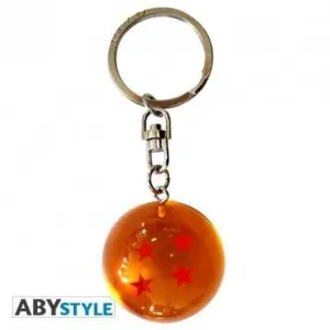 DRAGON BALL Z LLAVERO 3D BOLA DE CRISTAL 4 ESTRELLAS                       