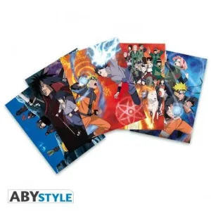 NARUTO SHIPPUDEN SET POSTALES 14,8X10,5 CM NARUTO SHIPPUDEN SET POSTALES 14,8X10,5 CM