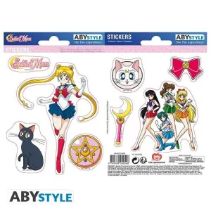 SAILOR MOON LUNA STICKERS 16 X 11 CM                                       