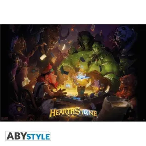 POSTER HEARTHSTONE KEY ART 91,5 X 61 CM                                    