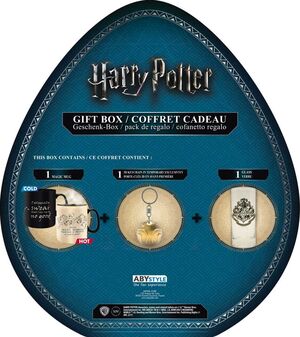 HARRY POTTER PACK VASO + LLAVERO 3D + TAZA COLD / HOT                      