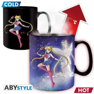 SAILOR MOON TAZA 460 ML SENSITIVA AL CALOR SAILOR & CHIBI                  