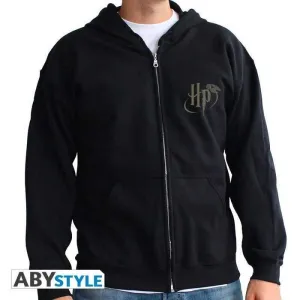 HARRY POTTER SUDADERA CHICO CON CAPUCHA DEATHLY HALLOW T-M                 