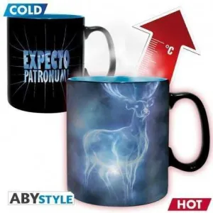 HARRY POTTER TAZA 460 ML SENSITIVA AL CALOR EXPECTO PATRONUM!              