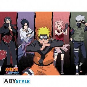 POSTER NARUTO SHIPPUDEN - SHIPPUDEN GROUP 1 52 X 38 CM                     