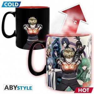 ONE PUNCH-MAN TAZA 460 ML SENSITIVA AL CALOR HEROES                        