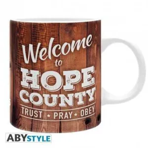 FAR CRY 5 TAZA CERAMICA 320 ML WELCOME TO HOPE COUNTY                      