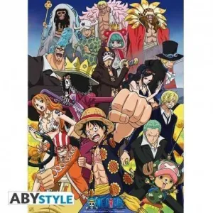 POSTER ONE PIECE DRESSROSA 52 X 38 CM                                      