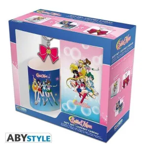 SAILOR MOON SET DE REGALO TAZA LLAVERO Y NOTEBOOK                          